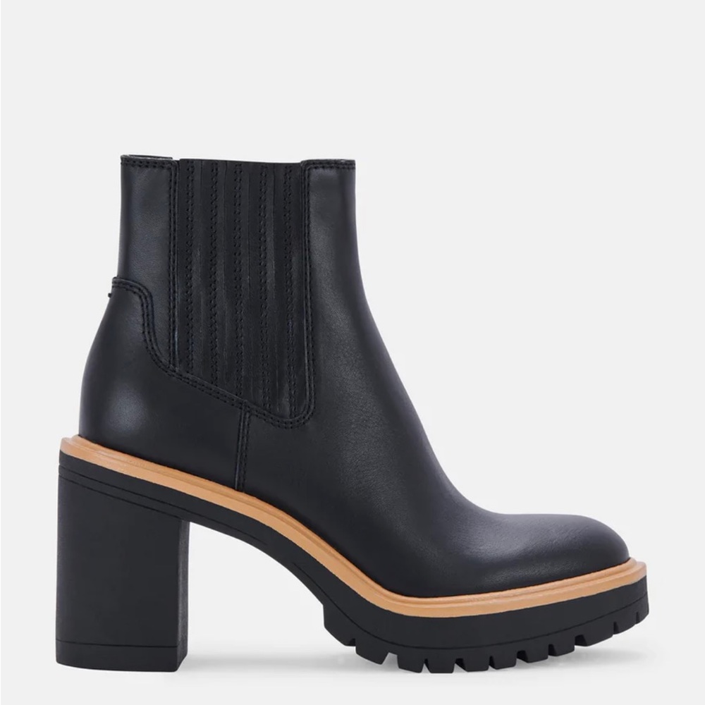 Dolce Vita Black Heeled Boots